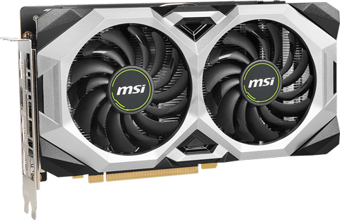 MSI Ventus GeForce RTX 2060 6GB GDDR6 PCI Express 3.0 x16 ATX Video Card  RTX 2060 VENTUS GP OC